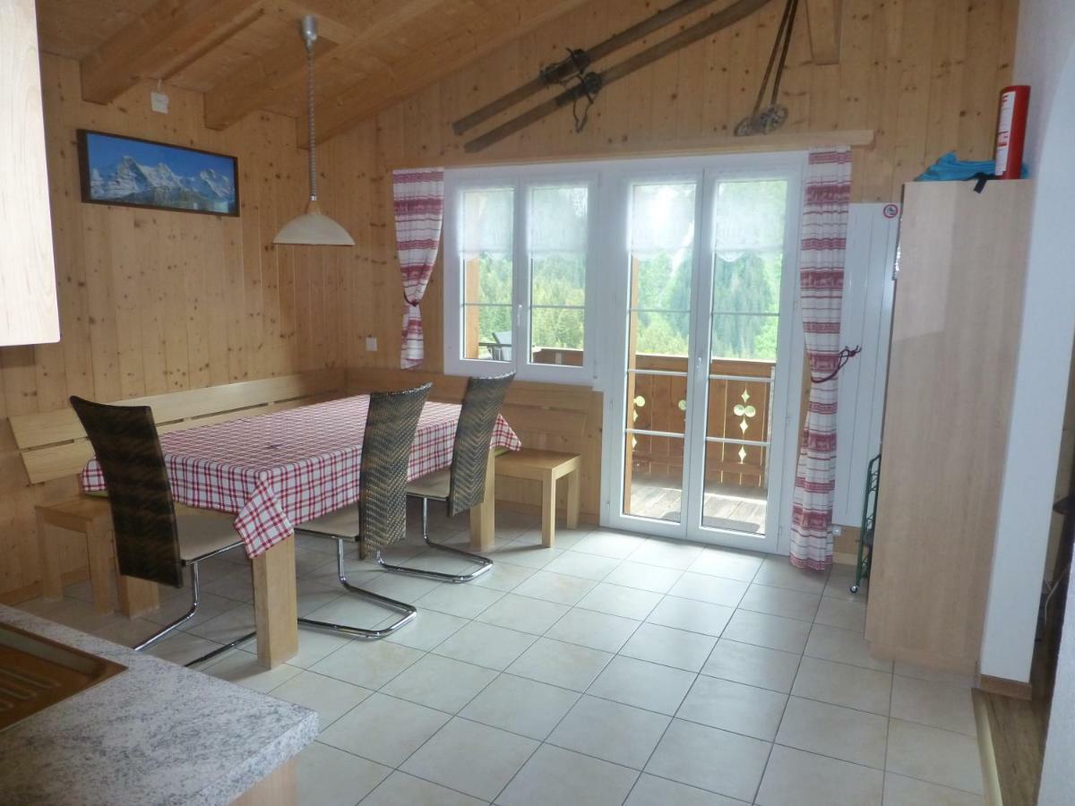 Chalet Verbrunnenhaus Grindelwald Bagian luar foto