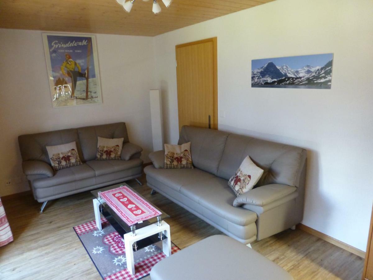 Chalet Verbrunnenhaus Grindelwald Bagian luar foto