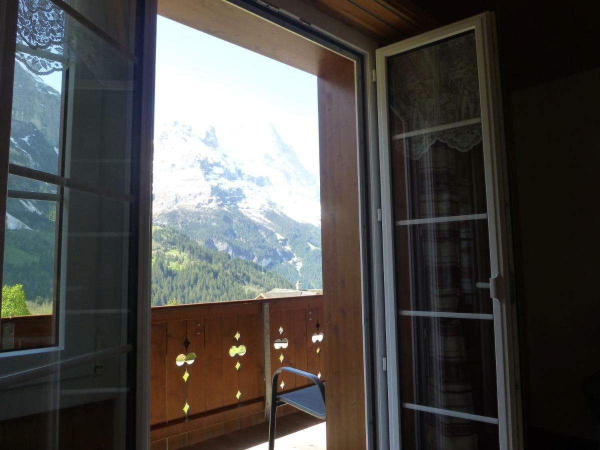 Chalet Verbrunnenhaus Grindelwald Apartment Bagian luar foto