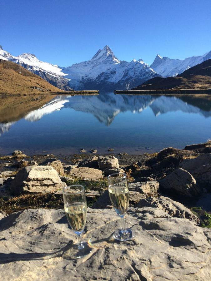 Chalet Verbrunnenhaus Grindelwald Bagian luar foto